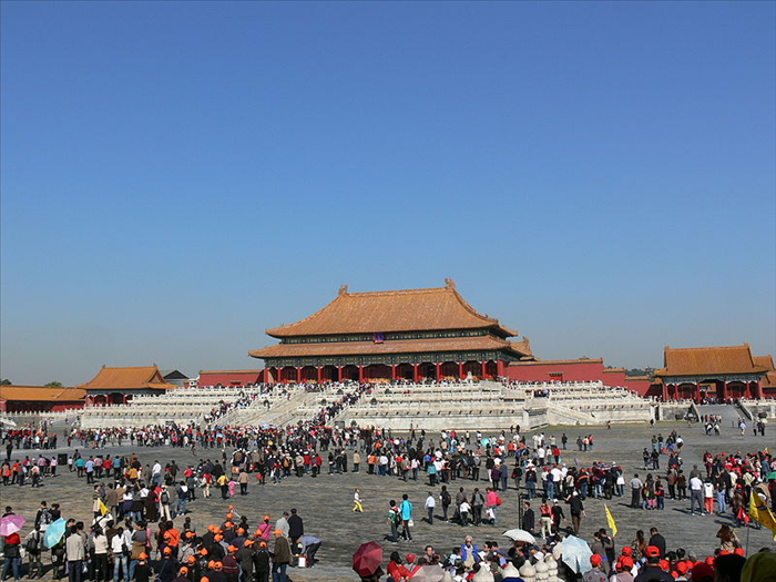 העיר האסורה - the forbidden city - ביתם של הקיסרים של סין במשך כ- 500 שנה.